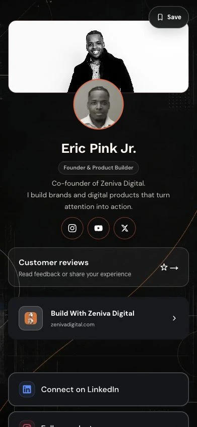 Eric Pink Jr. Hub