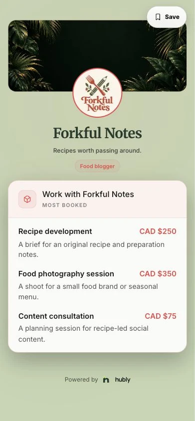 Forkful Notes Hub