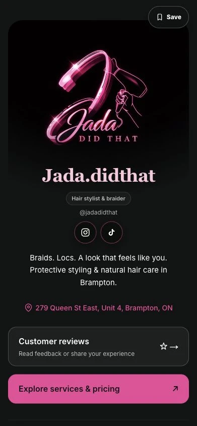 Jada.didthat Hub